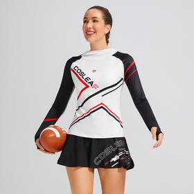 科里芙 新款连帽指套长袖户外运动跑步健身T恤时尚透气上衣