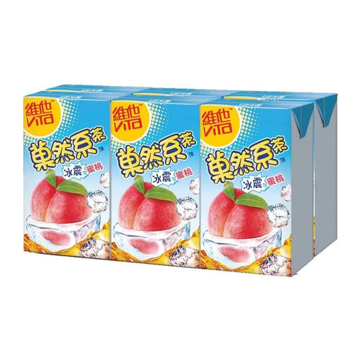 250ml维他菓然系冰镇水蜜桃茶饮 商品图0