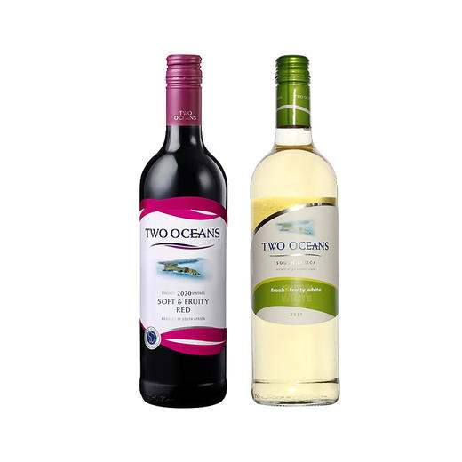 南非双洋柔和果香干红葡萄酒/清爽果香白葡萄酒 果味突出易于入口 010110/010111 商品图0