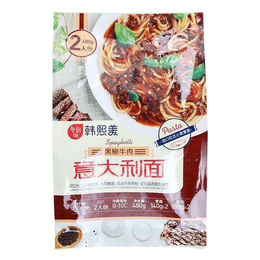 韩熙美黑椒牛肉意大利面480g 商品图0