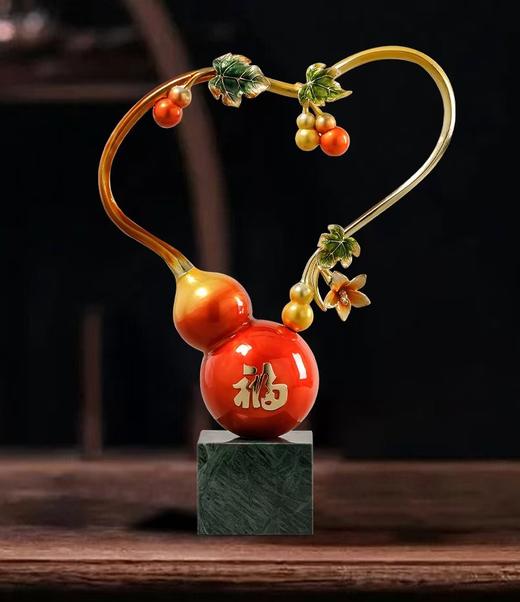 E-ZL-M959 五福临门珐琅摆件 商品图1