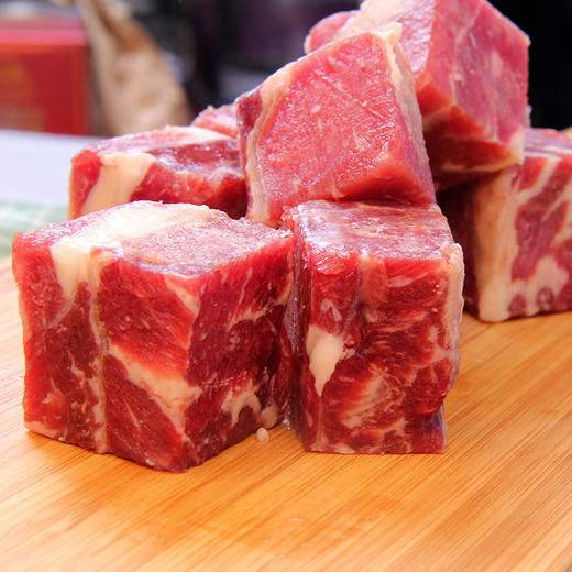 [鲜牛食代500型]3kg 吉羊鲜礼品牌牛肉礼包礼盒送人福利特产礼包鄂尔多斯小黄牛 商品图3