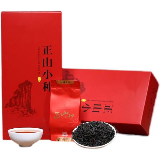 【让生活像热茶一样慢慢泡过！新茶小种红茶】正山小种红茶 茶叶 盒包装礼盒装，送礼自用两相宜，盒装礼盒装更体面大方 节日送礼物优选-觅食坊健康伴手礼 商品图3