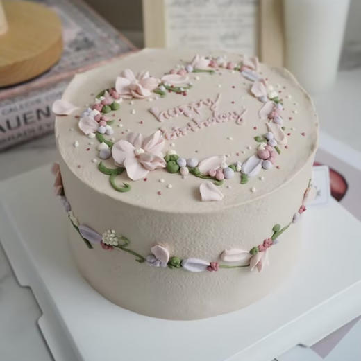 韩式裱花-心语（提前2天以上预订） 商品图0