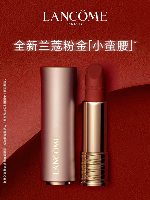 兰蔻菁纯柔雾哑光唇膏粉金版888羊绒野莓3.4g 口红 商品图1