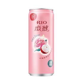 锐澳鸡尾酒3度玫瑰荔枝味330ml微醺果香低度酒