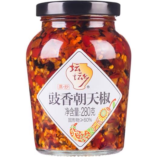 【坛坛乡】豉香朝天椒 280g | 豆豉增香·辣椒够劲 | 拌饭拌面·炒菜提辣·下饭神器 | 商品图3
