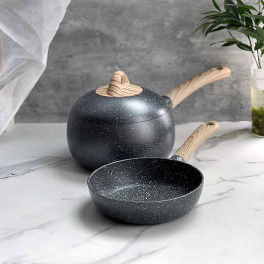 【618返场】Amercook阿米尔，别致系列设计师款小球锅16cm汤煎锅套装 商品图1