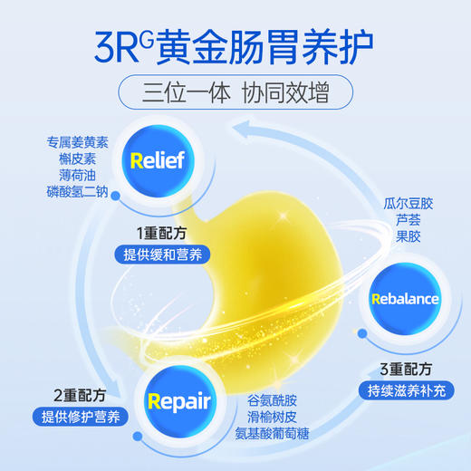 ⁷【NC养胃小黄粉】姜黄素+槲皮素+谷氨酰胺 150克/罐 YY05-QTT-NC 商品图2