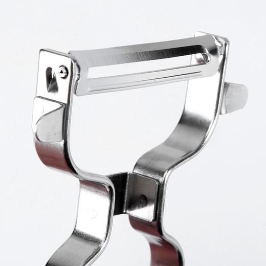 日本吉川 进口全不锈钢削皮刀  刮去皮刀刨刀 商品图4