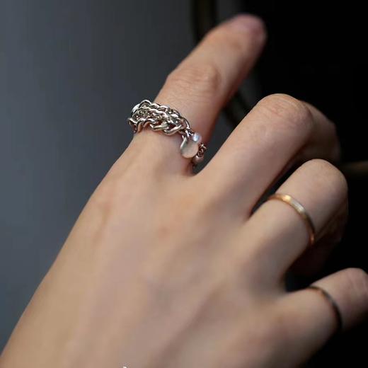 SpoiledBrat Jewelry925银珍珠个性戒指 商品图1