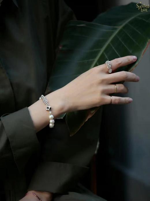 SpoiledBrat Jewelry925银珍珠个性戒指 商品图5