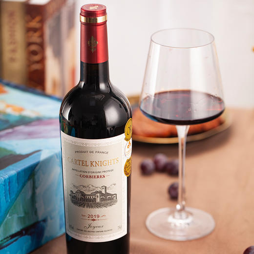 【超值8瓶装 AOP等级】法国 卡特尔朗悦干红葡萄酒 AOP等级 750ml*4瓶/箱【送1个海马刀+1个倒酒器+2个礼盒】 商品图6