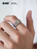 BJHG不计后果嘻哈美式复古开口银色戒指男潮牌高级感个性情侣指环 商品缩略图0