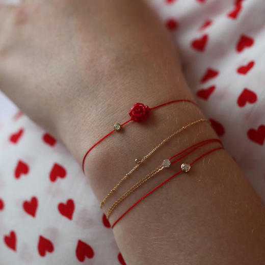 店面｜Redline-Pure-18K黄金 钻石 手链［法国设计师］ 商品图3