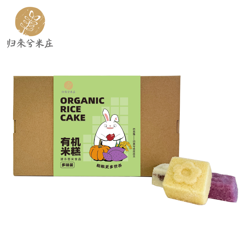 有机米糕（多味装） 24只/盒   全国配送（偏远地区除外）