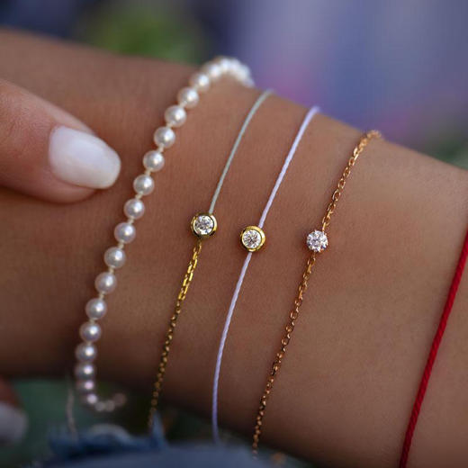 店面｜Redline-Pure Double-18K黄金 钻石 手链［法国设计师］ 商品图2