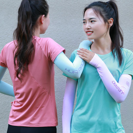 15.9秒【顺丰发货】HUAPAO画跑防紫外线冰袖UPF50+防晒袖套 商品图4
