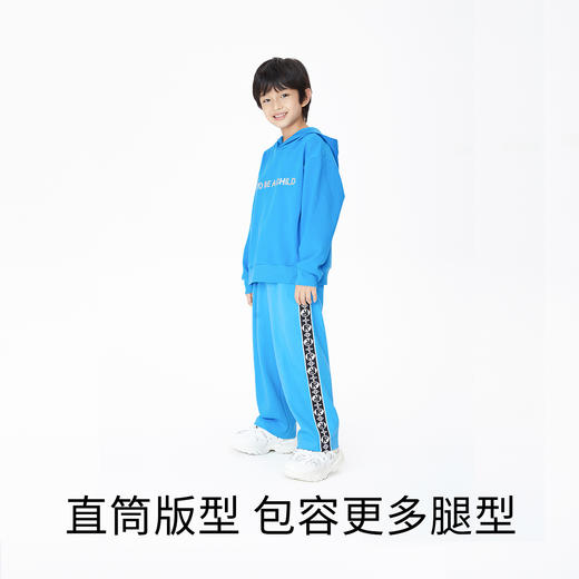 【实体店同款】男童运动裤秋季新款儿童直筒长裤安奈儿童装AB316533 商品图4