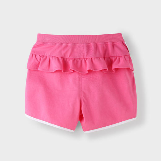 【实体店同款】女童装裤子运动夏装新款宝宝甜美纯棉短裤安奈儿童装XG326672 商品图1