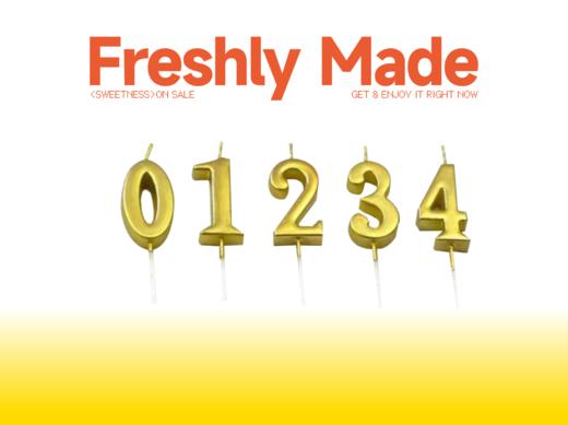 金色蜡烛 商品图0