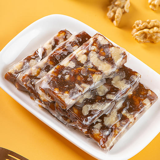 【藏梨膏核桃软糖】精选优良金川雪梨 搭配仁大油厚的理县卡子核桃 微甜不腻 真材实料 一口软糖满口核桃 218g/袋 3种规格任选 商品图4