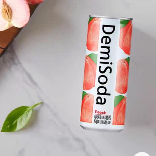 东亚水蜜桃苏打饮料데미소다복숭아맛주스250ml 商品图0