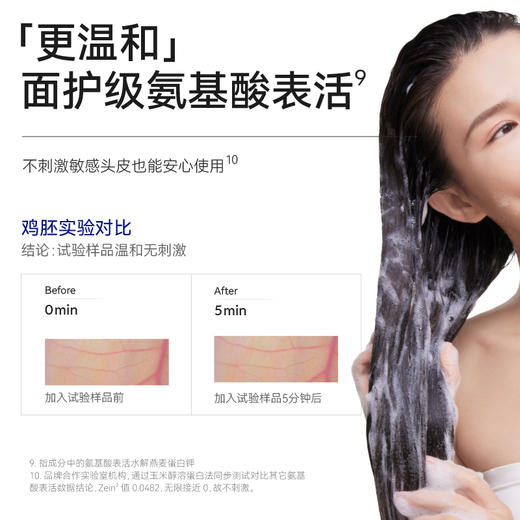 满婷控油去屑洗发乳（新升级）450ml*2赠氨基酸护发素450ml*1+控油去屑洗发8ml*10 商品图2