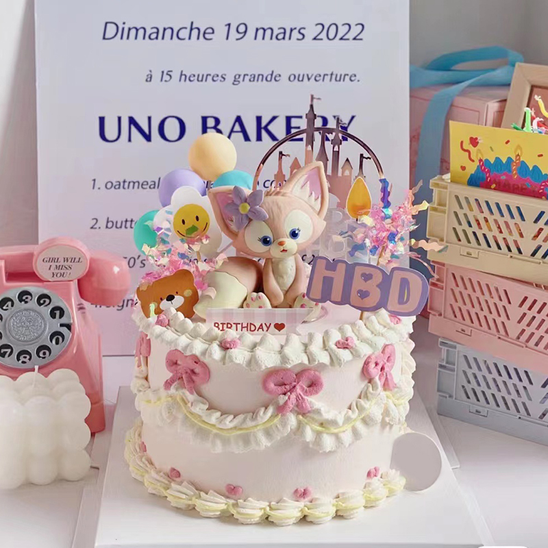 【玲娜贝儿顶流女明星】儿童生日蛋糕