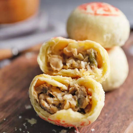 榨菜鲜肉月饼（鲜鲜鲜） 商品图0