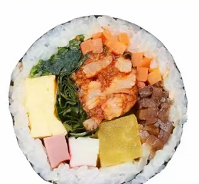 辣味烤肉紫菜包饭매운불고기김밥