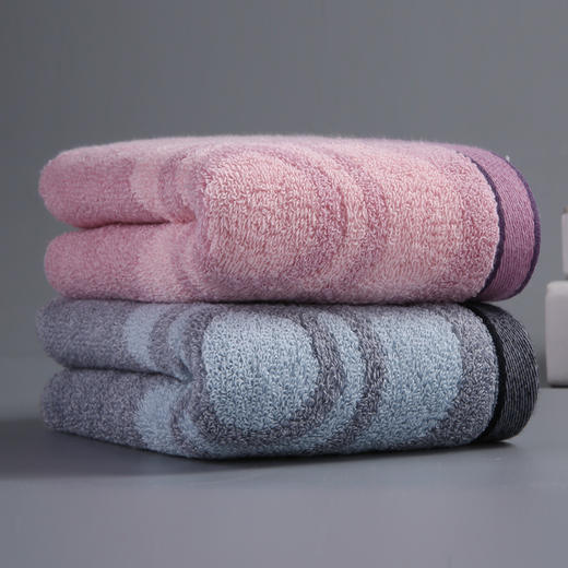 洁丽雅纯棉加厚家用洗脸巾柔软强吸水8992  76*35 商品图1