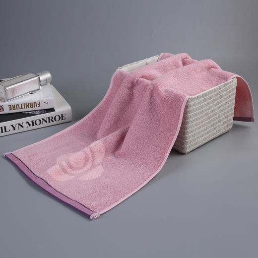 洁丽雅纯棉加厚家用洗脸巾柔软强吸水8992  76*35 商品图2