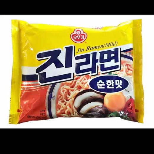 不倒翁真拉面原味不辣袋装오뚜기진라면순한맛120g 商品图2