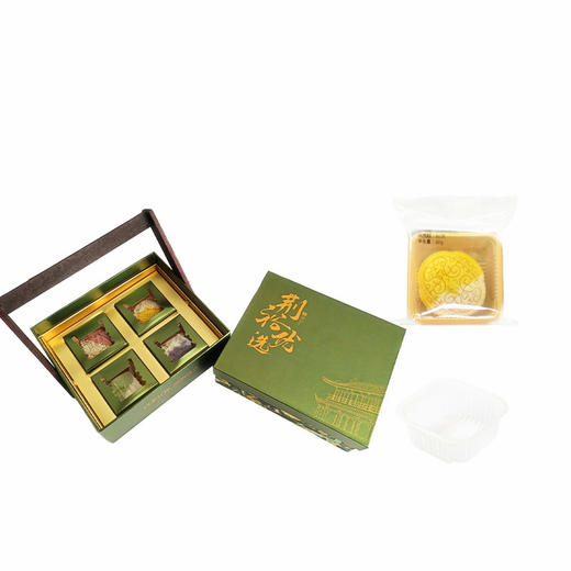 【严选】荆裕优选荆楚文创流心月饼60g*8个 商品图4