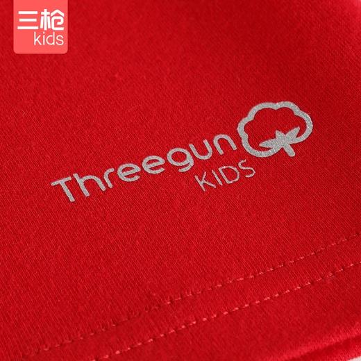 【社群专享】Threegun三枪 【舒肤棉】女童圆领大红吉庆款儿童保暖内衣套装-29470D011 商品图3