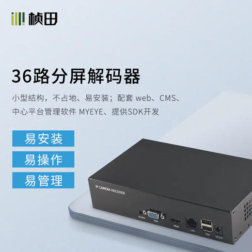 36路解码分屏器GNT-ND6036（赠送电源适配器） 商品图0