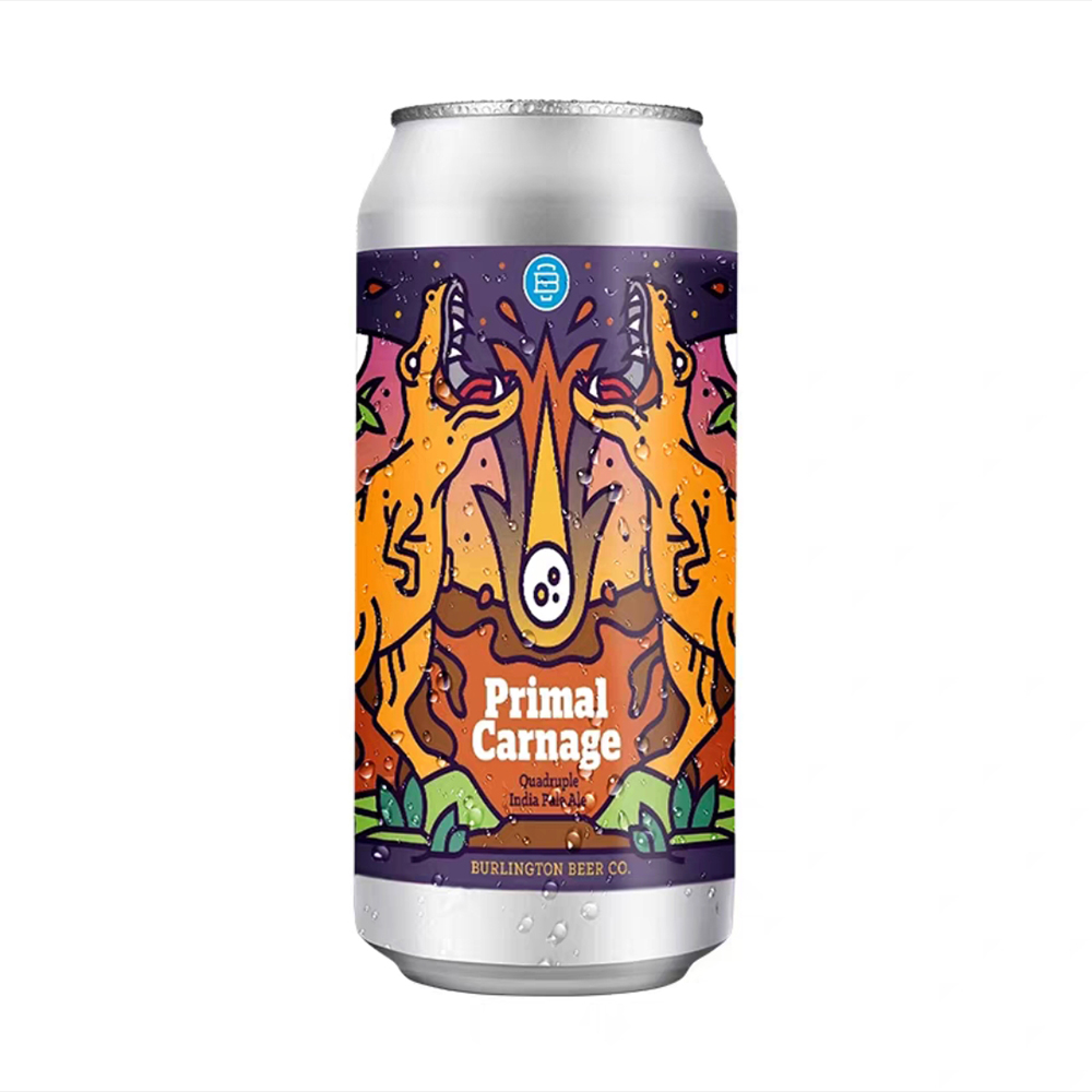【冷库储存】美国伯灵顿暴龙末日四倍浑浊IPA 11.5%vol
