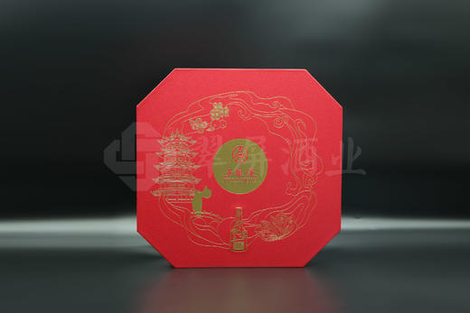 2023年中秋专卖店金装五粮液礼盒(50mlx2） 商品图3