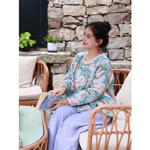 【抖音专属】棉服（10190B-香炉紫烟D575 商品图1