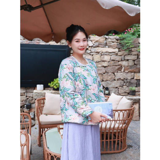 【抖音专属】棉服（10190B-香炉紫烟D575 商品图0