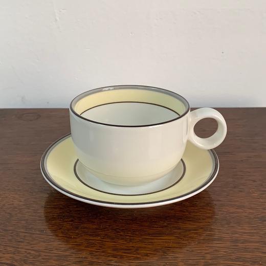 【苏州】芬兰ARABIA Veranda系列淡奶油色咖啡杯碟 180ml  A0296 商品图1