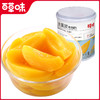 【满299减210】百草味黄桃罐头 312g  罐即食糖水罐头网红休闲零食 商品缩略图2