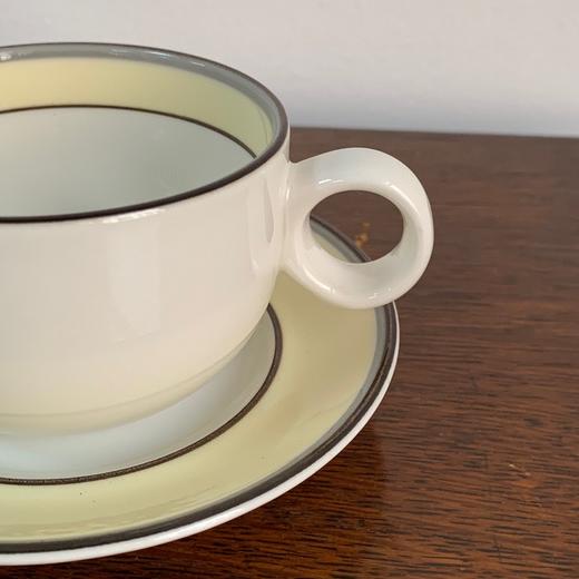 【苏州】芬兰ARABIA Veranda系列淡奶油色咖啡杯碟 180ml  A0296 商品图4