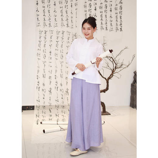 【抖音专属】衬衫（20705338-山矾A454
） 商品图2