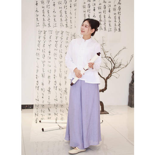 【抖音专属】衬衫（20705338-山矾A454
） 商品图1