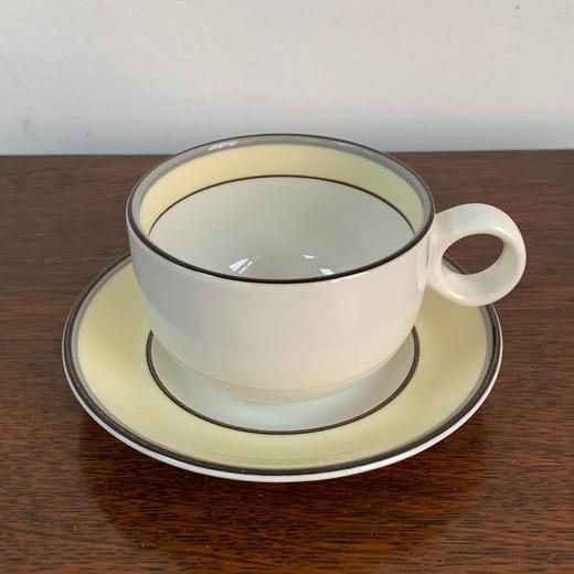 【苏州】芬兰ARABIA Veranda系列淡奶油色咖啡杯碟 180ml  A0296 商品图2