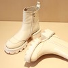 【抖音专属】马丁靴（DD2216302米白） 商品缩略图0