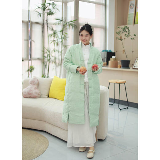 【抖音专属】中式羽绒服（23803513-天缥） 商品图6