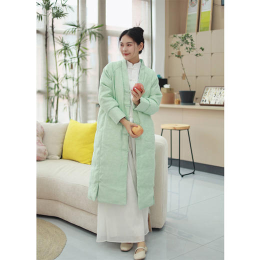 【抖音专属】中式羽绒服（23803513-天缥） 商品图5